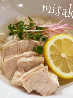 夏にさっぱり☆レモン素麺-レシピのメイン写真