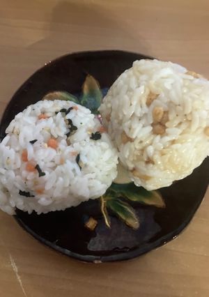 オガタ家　朝食　2色おにぎり-レシピのメイン写真