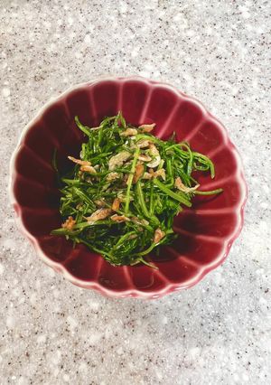 おかひじきのえびちりめん和え-レシピのメイン写真