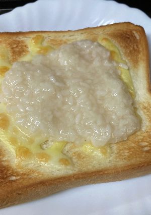 甘酒のせたチーズトースト-レシピのメイン写真