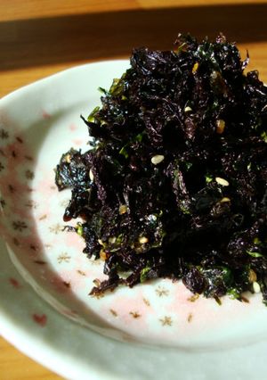 病み付き！韓国料理、のりのお惣菜-レシピのメイン写真