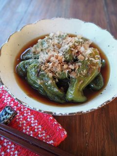 材料を入れるだけ!ピーマンの煮浸し-レシピのメイン写真