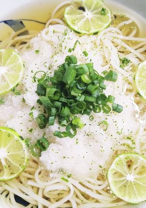 スダチうどん★そば★ひやむぎ★そうめん-レシピのメイン写真