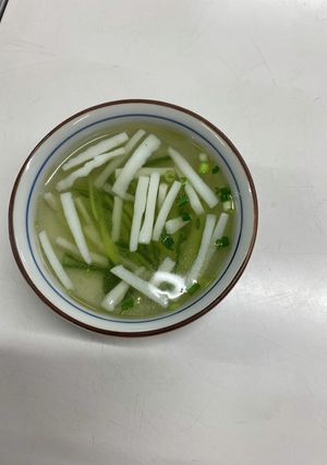 魚丸湯（かまぼこスープ）-レシピのメイン写真
