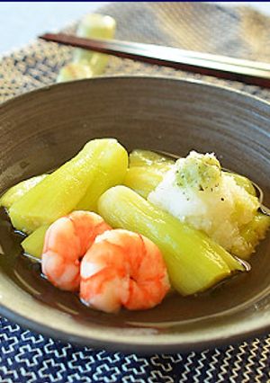 レンジで簡単 ! 翡翠なすの冷製♪-レシピのメイン写真