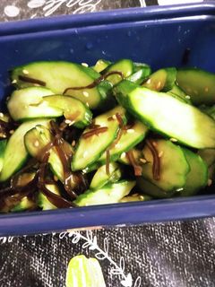 きゅうりの塩昆布和え-レシピのメイン写真