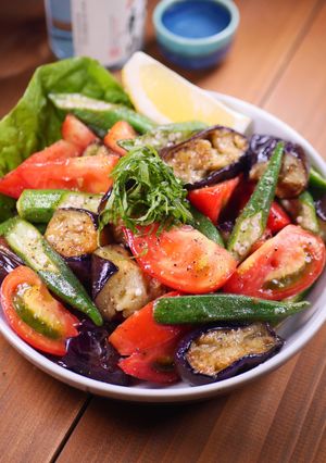 夏野菜の塩レモンのマリネサラダ-レシピのメイン写真