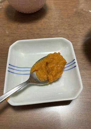 簡単すぎる初期離乳食 にんじんきなこ-レシピのメイン写真