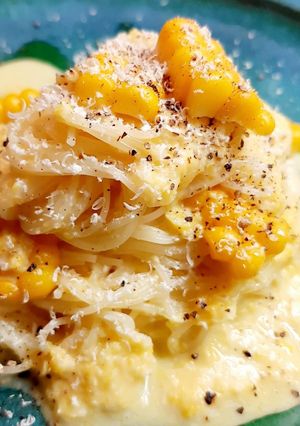 とうもろこしと豆乳のカッペリーニ-レシピのメイン写真