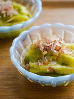 レンジ蒸しトロ茄子のお浸し-レシピのメイン写真