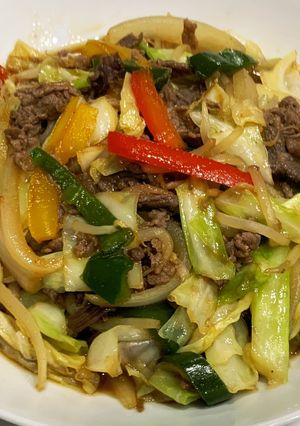 ♡牛肉と野菜のスタミナ炒め♡-レシピのメイン写真