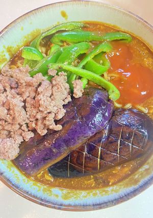 夏野菜カレーラーメン-レシピのメイン写真
