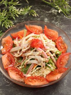 レンジで簡単!サラダ冷やし中華-レシピのメイン写真