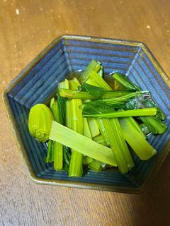 小松菜のおひたし(ミョウガ入り)-レシピのメイン写真