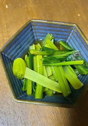 小松菜のおひたし(ミョウガ入り)-レシピのメイン写真