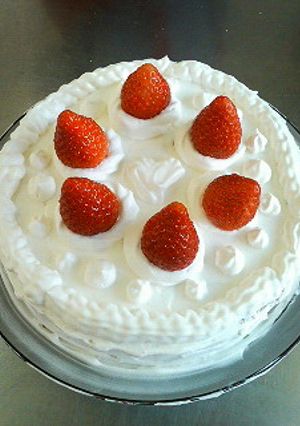 基本のショートケーキ-レシピのメイン写真