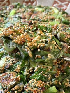 小松菜たっぷり・あおチヂミ-レシピのメイン写真