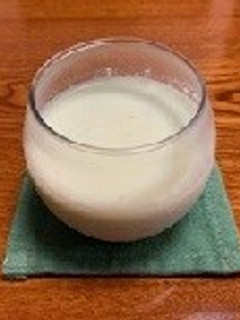 ほうれん草の豆腐プリン~豆乳ソースがけ~-レシピのメイン写真