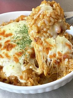 チーズたっぷり・焼きカレードリア-レシピのメイン写真
