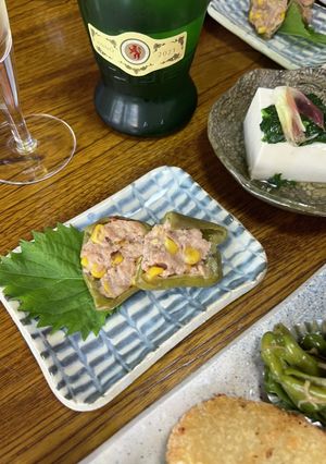 ピーマン肉詰め-レシピのメイン写真