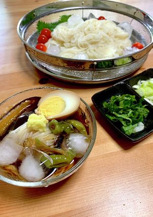 夏野菜を楽しむ♪具沢山そうめん-レシピのメイン写真