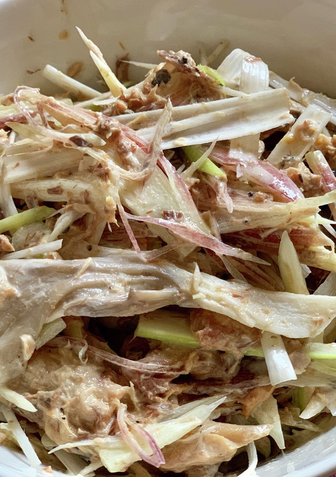 鯖味噌とみょうがの和風サラダ-レシピのメイン写真