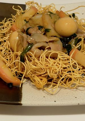 あんかけ焼きそば(家にあるもので)-レシピのメイン写真