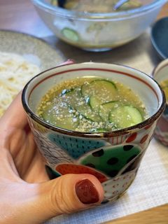 そうめん胡麻つけだれ-レシピのメイン写真