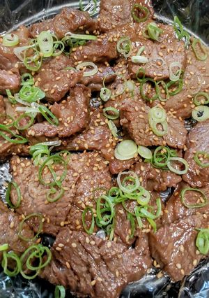 BBQで余った牛肉で♪ポン酢焼き-レシピのメイン写真