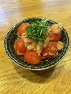 簡単 湯むきミニトマトとツナのサラダ-レシピのメイン写真