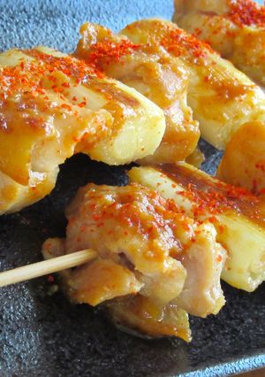 【鶏もも肉と白ねぎのにんにく唐辛子焼き〗-レシピのメイン写真
