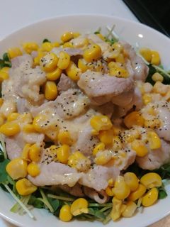 簡単!激ウマ!豚バラ肉の洋風冷しゃぶ♪-レシピのメイン写真