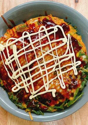 空芯菜のキムチーズ焼き-レシピのメイン写真