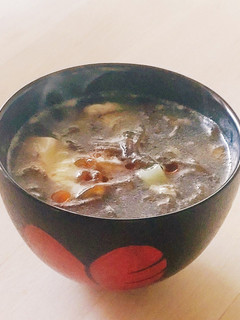 もずくと豆腐の酸辣湯★酸っぱ辛い★朝ご飯-レシピのメイン写真