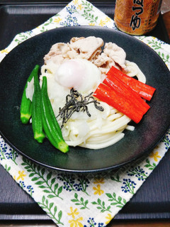 冷しゃぶうどん-レシピのメイン写真