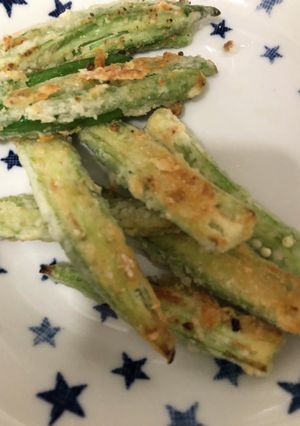 おくらフライ-レシピのメイン写真