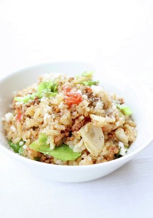 凄く美味しい!本格【タコライス風ごはん】-レシピのメイン写真