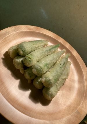 オクラの天ぷら-レシピのメイン写真