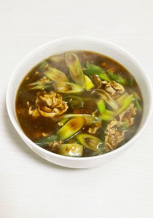 お蕎麦屋さんのカレーうどん-レシピのメイン写真