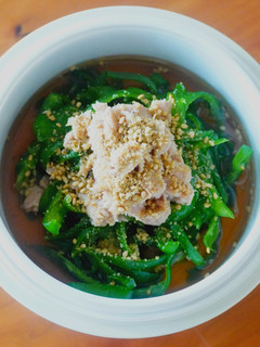 無限ピーマン風そうめん-レシピのメイン写真