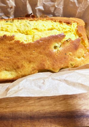 順番に混ぜるだけ！かぼちゃパウンドケーキ-レシピのメイン写真