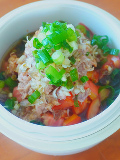 みょうが香るトマトそうめん-レシピのメイン写真