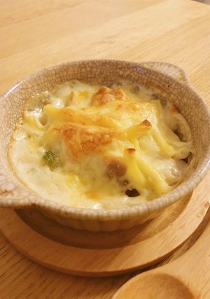 鶏だしで本格的♪ マカロニグラタン-レシピのメイン写真