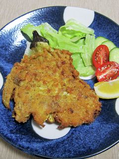 美味しい”トルコ風茄子のフライ”-レシピのメイン写真