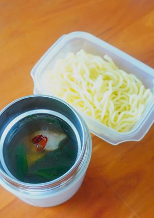 豚肉とにらでつけ麺弁当-レシピのメイン写真