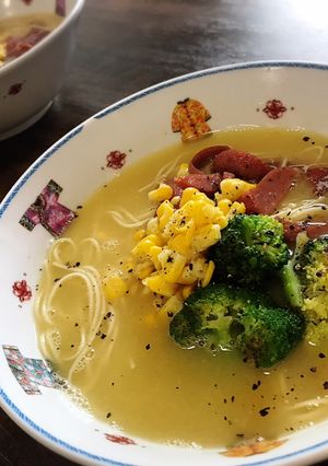飲み干したくなる♫コーンクリームラーメン-レシピのメイン写真