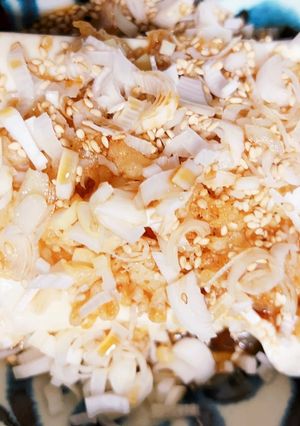 簡単！ヘルシー！！悪魔のたぬき豆腐-レシピのメイン写真