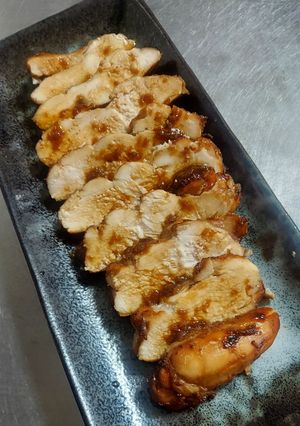 【簡単時短】鳥むね肉グリル魚焼き器焼-レシピのメイン写真