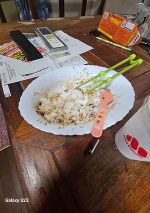 ごはんですよ+すき焼きふりかけご飯🍚-レシピのメイン写真
