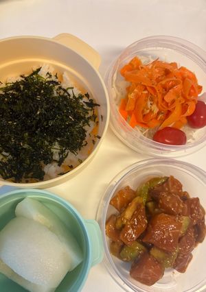 高校生女子お弁当　10/15-レシピのメイン写真